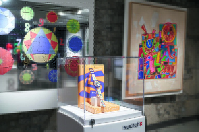 Swatch Art Special, Ugo Nespolo e le 35 candeline di Swatch