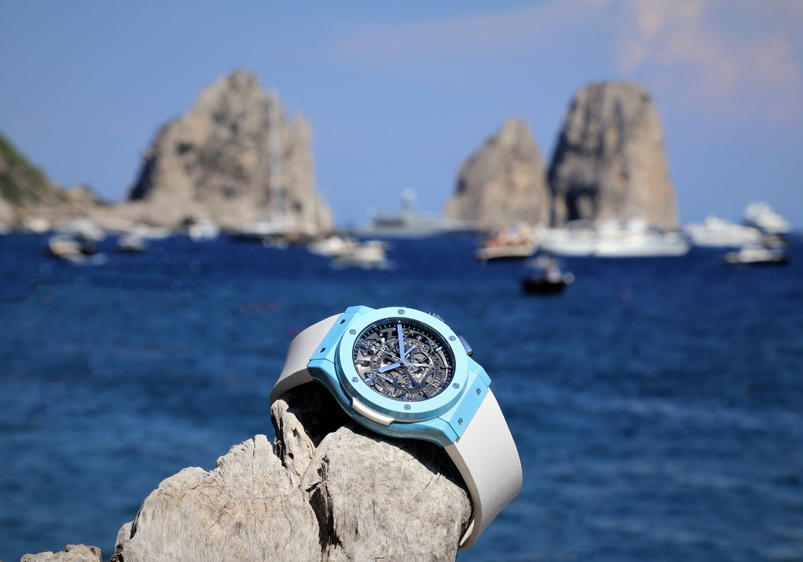 Hublot ha scelto Capri per la sua ultima edizione boutique