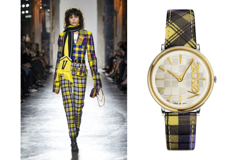 Versace A/I 2018: la moda al polso