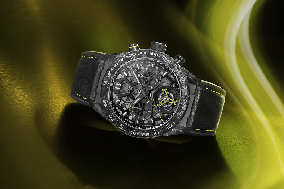 La spirale in carbonio di TAG Heuer. Una prima assoluta