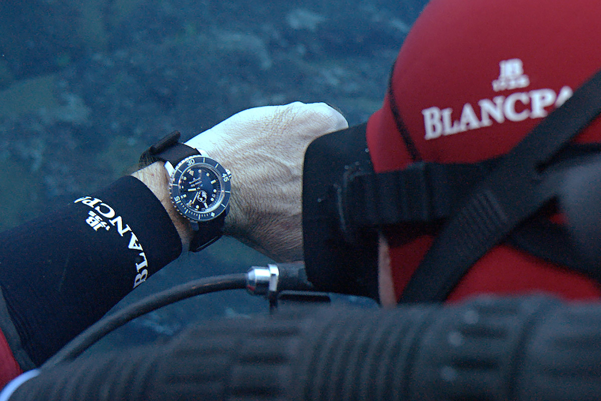 Blancpain Fifty Fathoms, 50 braccia sotto i mari
