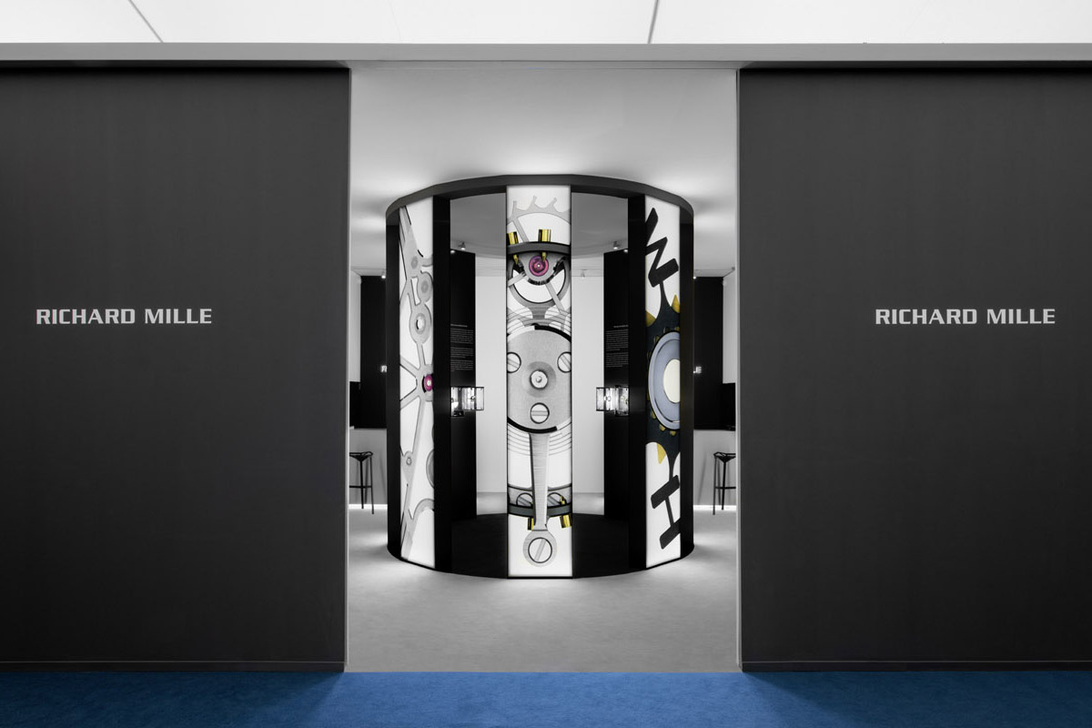 Lo stand di Richard Mille a Frieze.