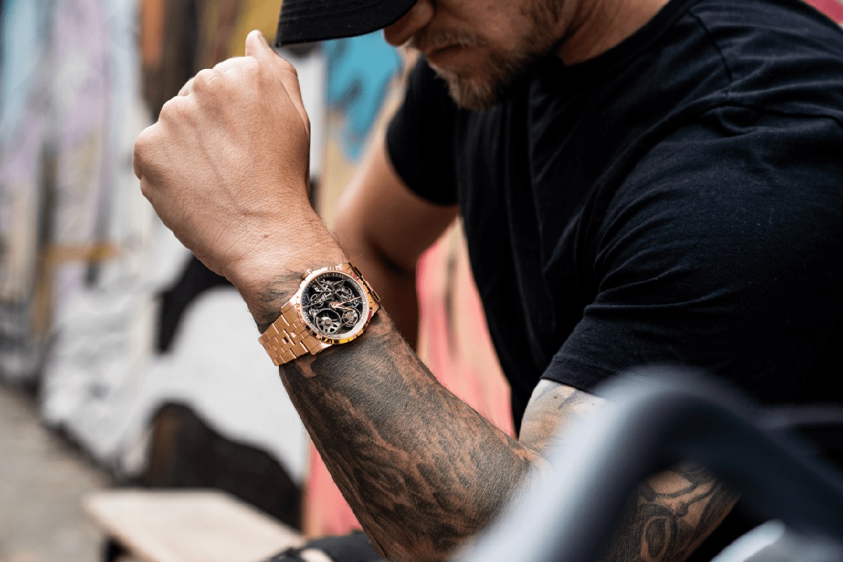 Excalibur Automatic Skeleton e il nuovo bracciale di Roger Dubuis