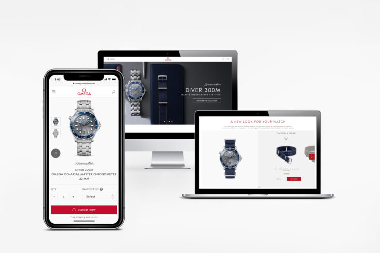 Omega lancia il suo e-commerce in Europa