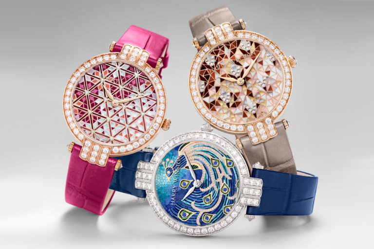 Premier Precious Peacock & Co. Il micromosaico di Harry Winston