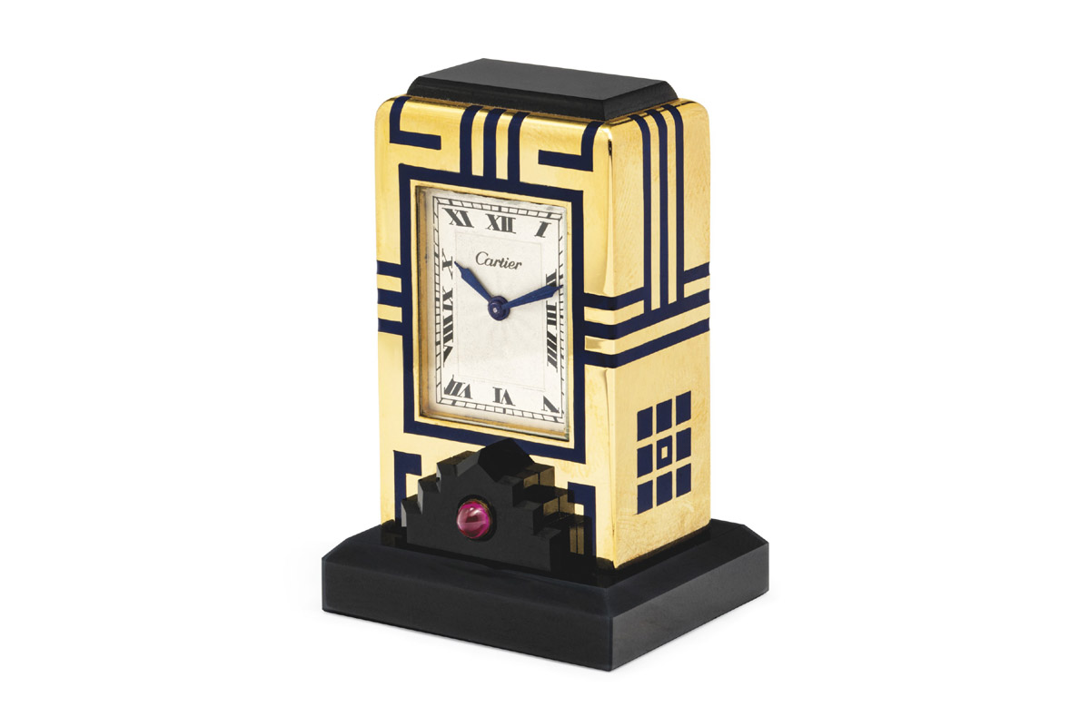 Pendulette Art Déco di 101 Cartier Clocks