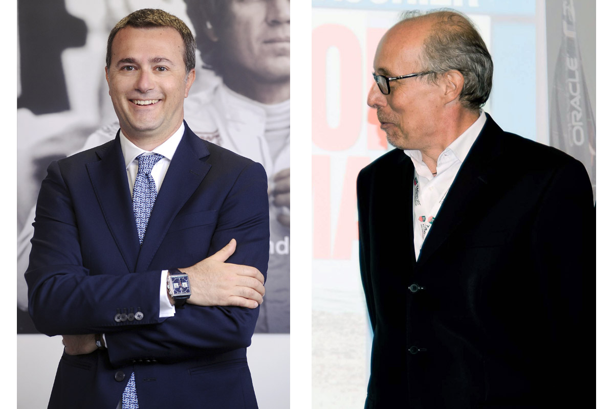 Roberto Beccari e Vittorio Colalillo. Tavolo per tre, scrivania per due