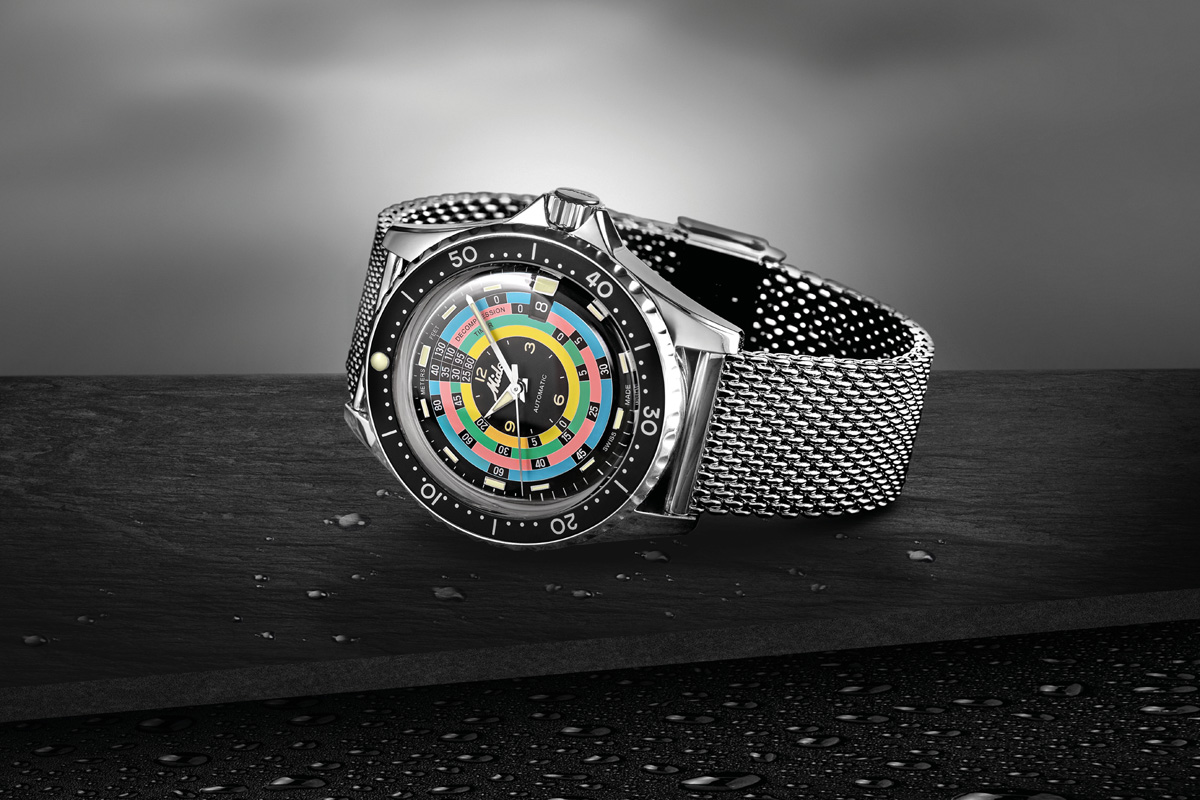 Mido Ocean Star Decompression Timer 1961: i colori degli abissi
