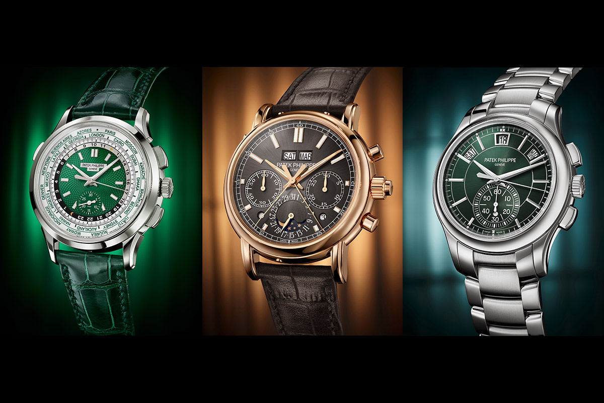 Le variazioni Patek: tre cronografi con complicazioni. Per collezionisti