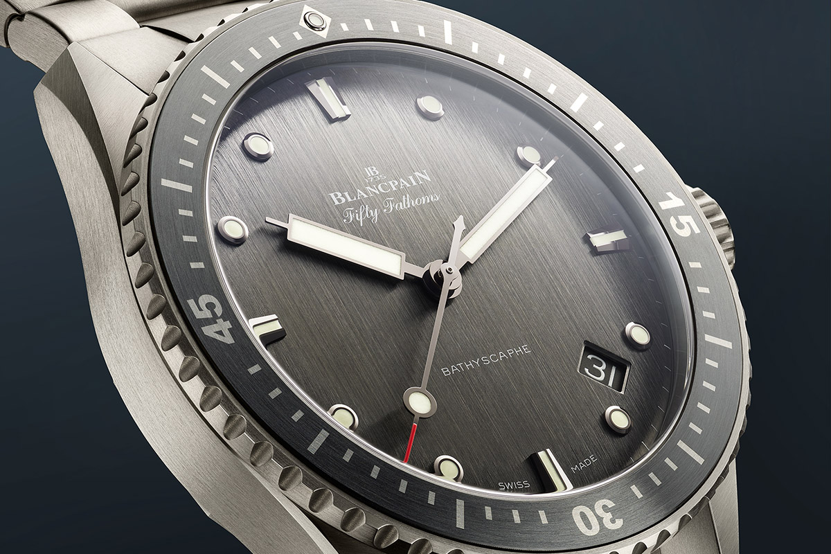 Fifty Fathoms Bathyscaphe titanio: il ragazzo terribile di Blancpain