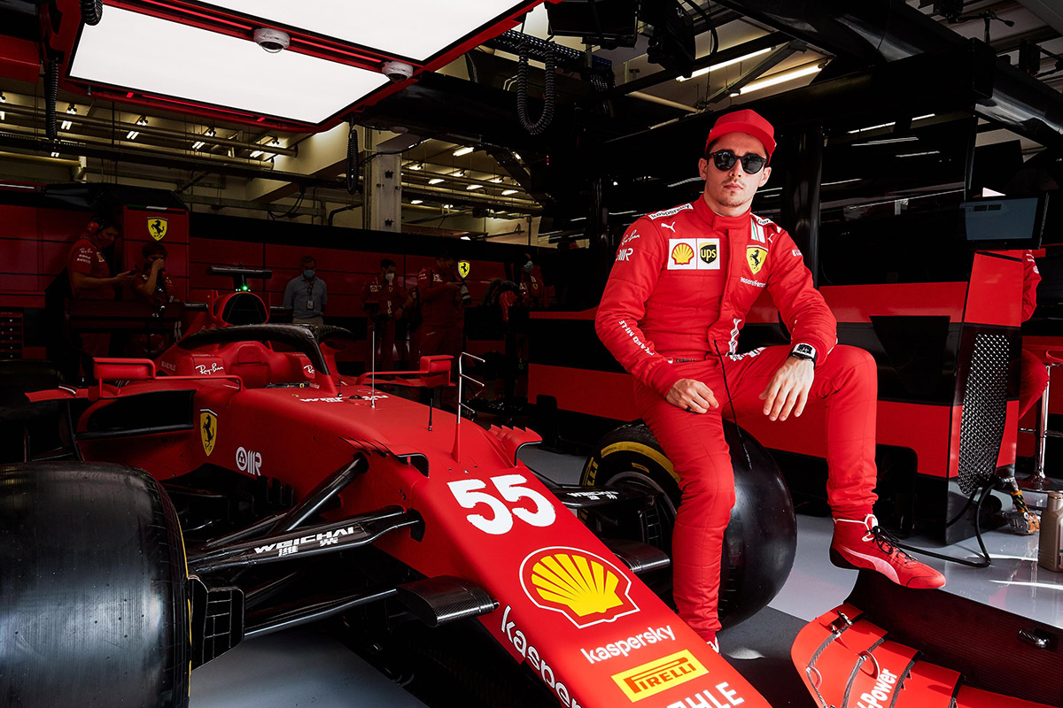 Richard Mille e Ferrari in F1: Charles Leclerc