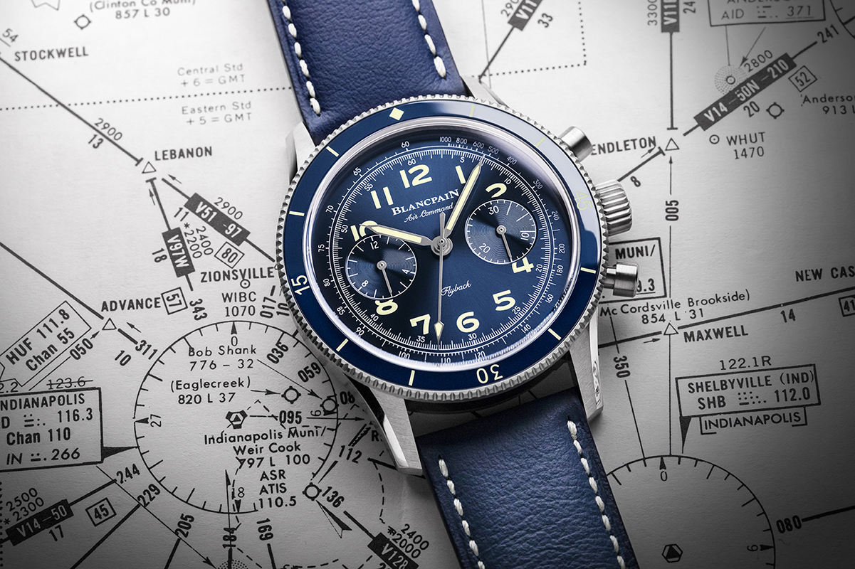 Blancpain Air Command: il cielo è sempre più blu