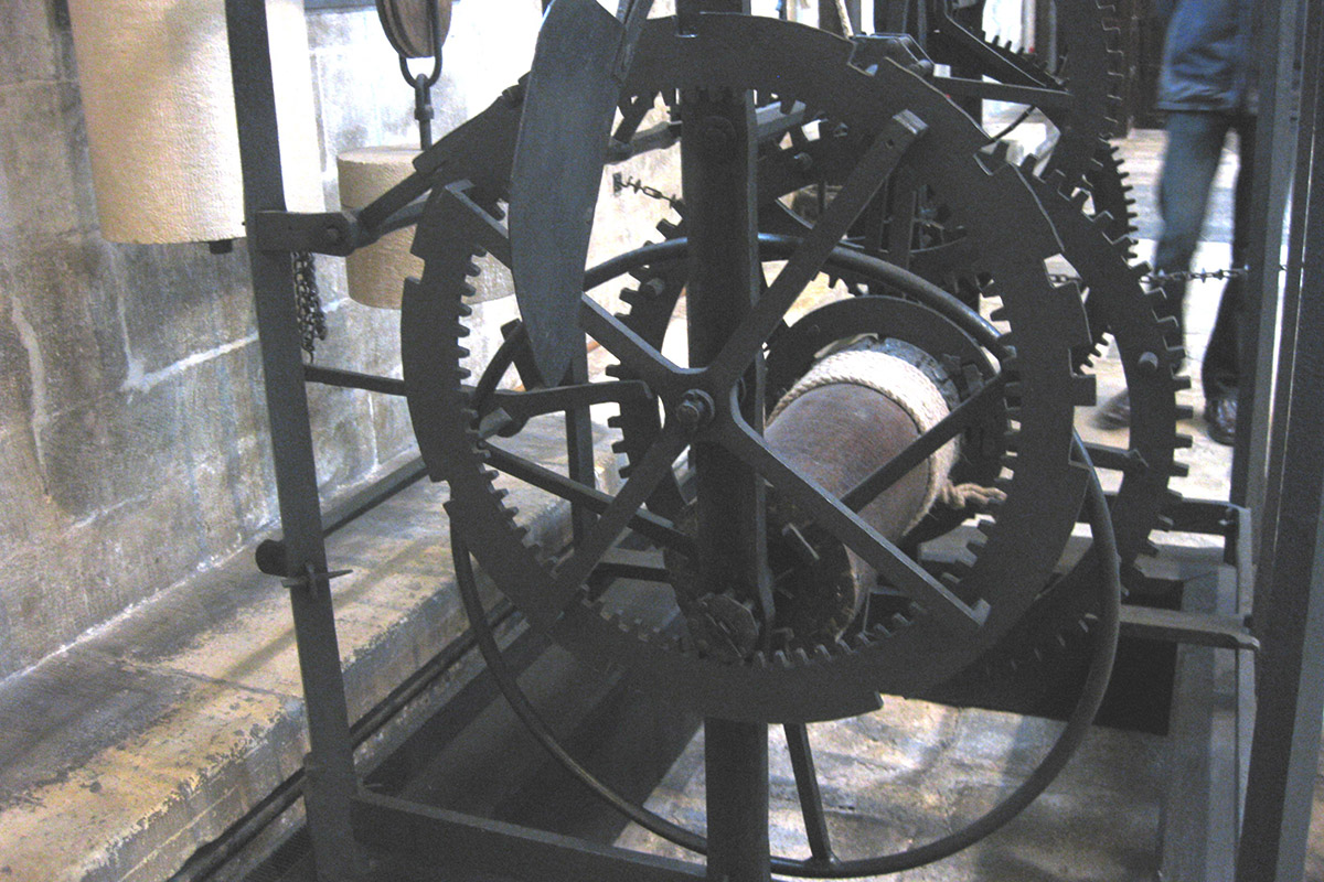 L’orologio della Cattedrale di Salisbury. E altre “macchine” britanniche