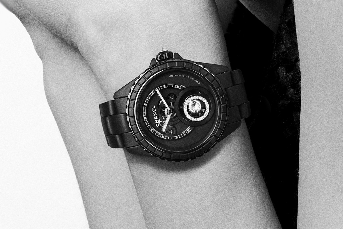 J12 Tourbillon Diamant e il quinto calibro di manifattura di Chanel
