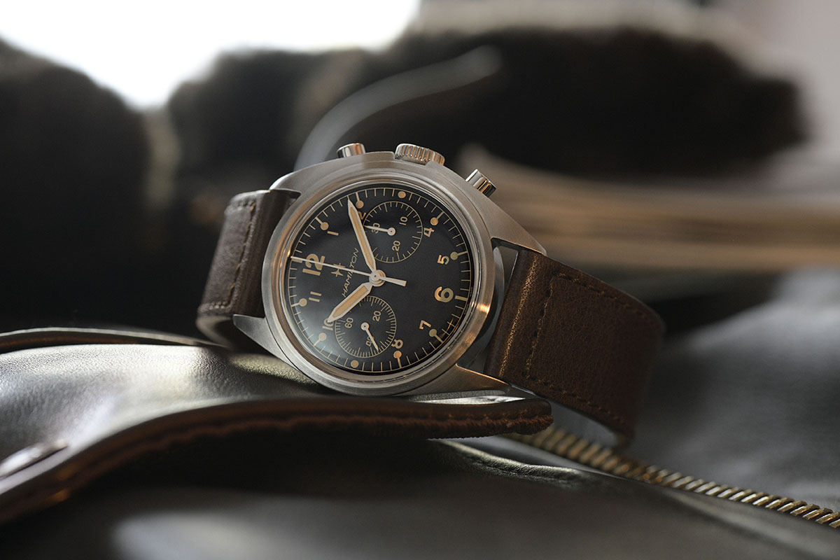 Khaki Pilot Pioneer. Rivive la passione per il volo di Hamilton
