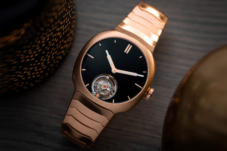 Streamliner Tourbillon Vantablack: il nero secondo H. Moser & Cie.