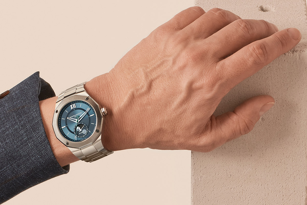 Riviera Moonphases: il Baume&Mercier Baumatic con fasi di luna