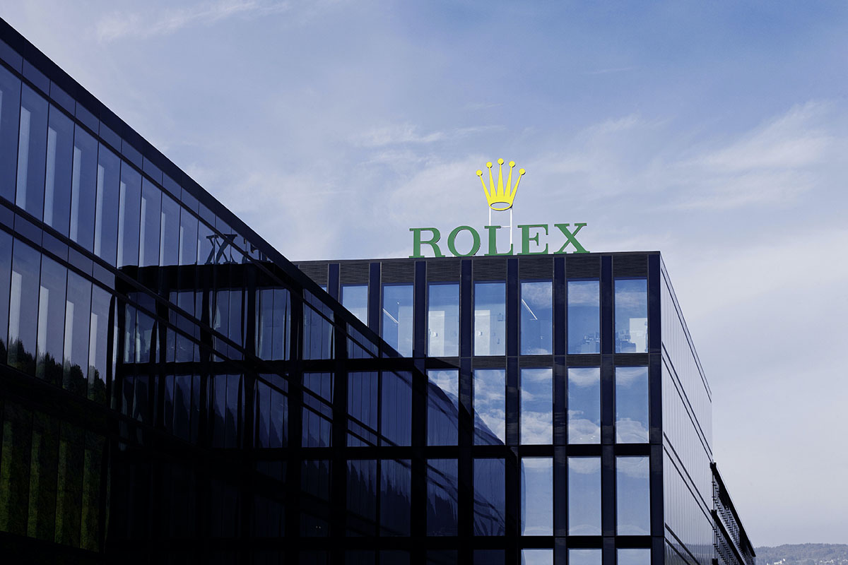 La manifattura Rolex a Biel/Bienne