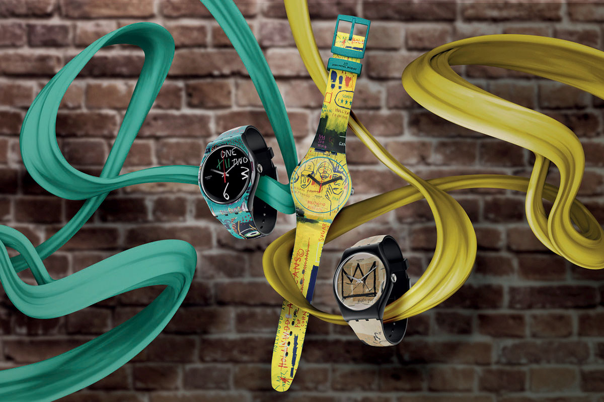 Swatch x Jean-Michel Basquiat, graffiti (d’autore) al polso