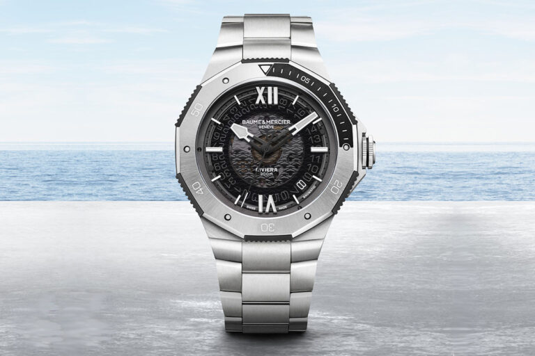 Riviera Azur 300m, il subacqueo professionale di Baume & Mercier