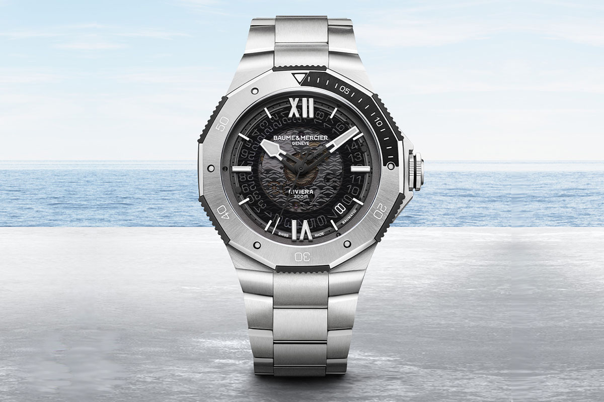 Riviera Azur 300m, il subacqueo professionale di Baume & Mercier