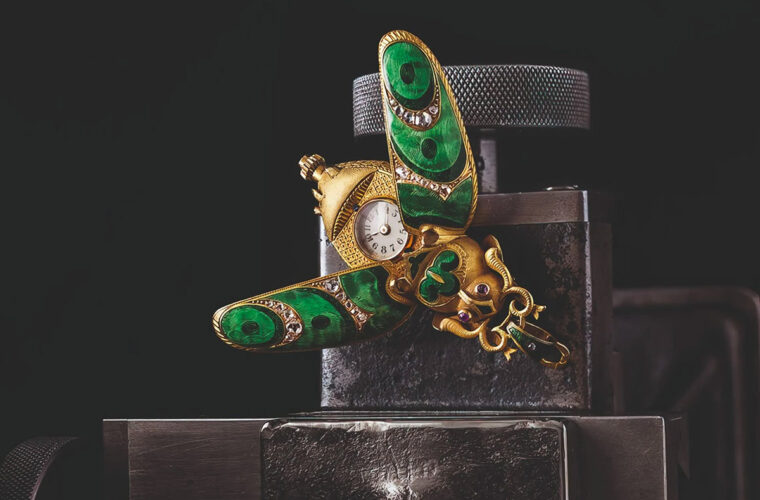 Un esemplare di orologi di fantasia a forma di scarabeo