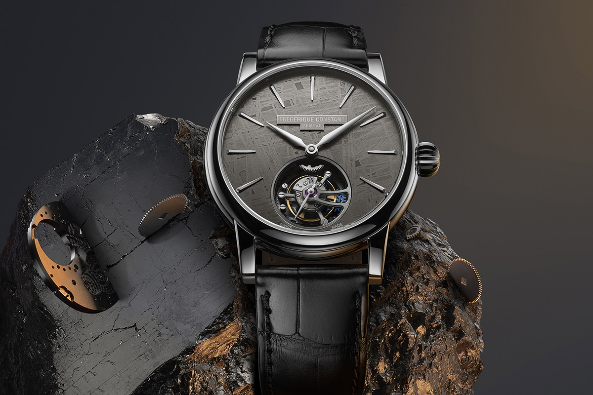 Classique Tourbillon Meteorite Manufacture, il saper fare di Frederique Constant