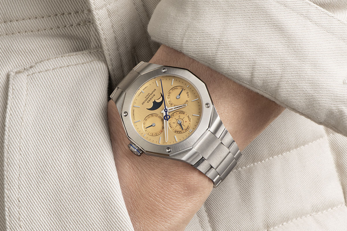 Baume&Mercier Riviera Calendario perpetuo: forma e sostanza