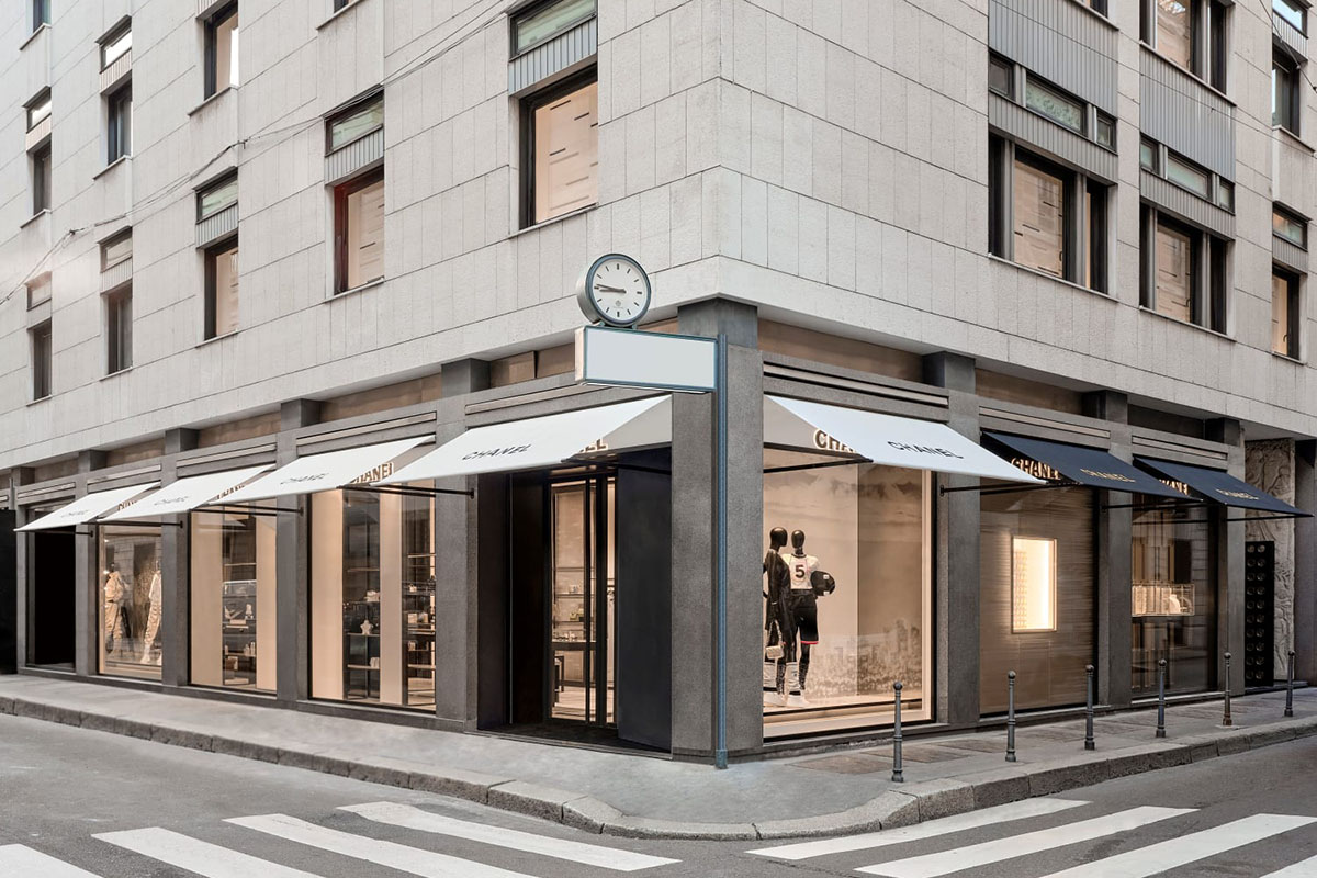 La nuova boutique Chanel a Milano: semplicità ed eleganza
