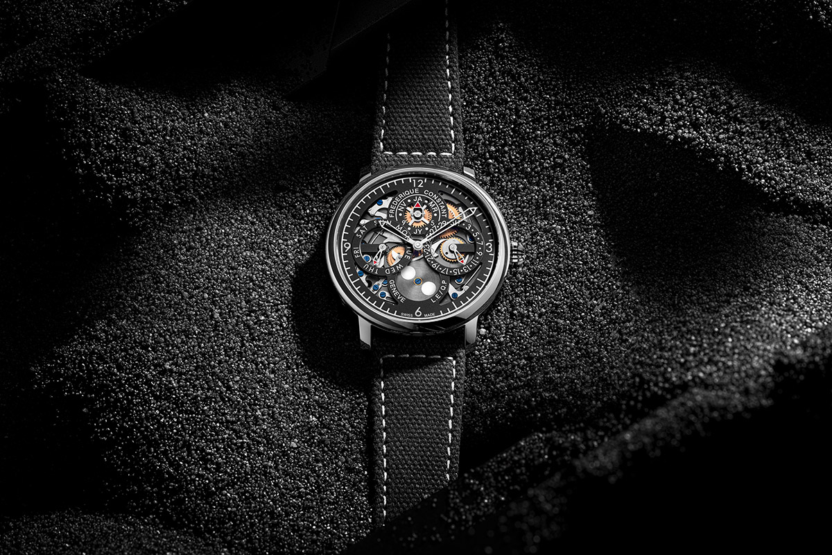 Slimline Perpetual Calendar: la firma di Peter Speake su Frederique Constant