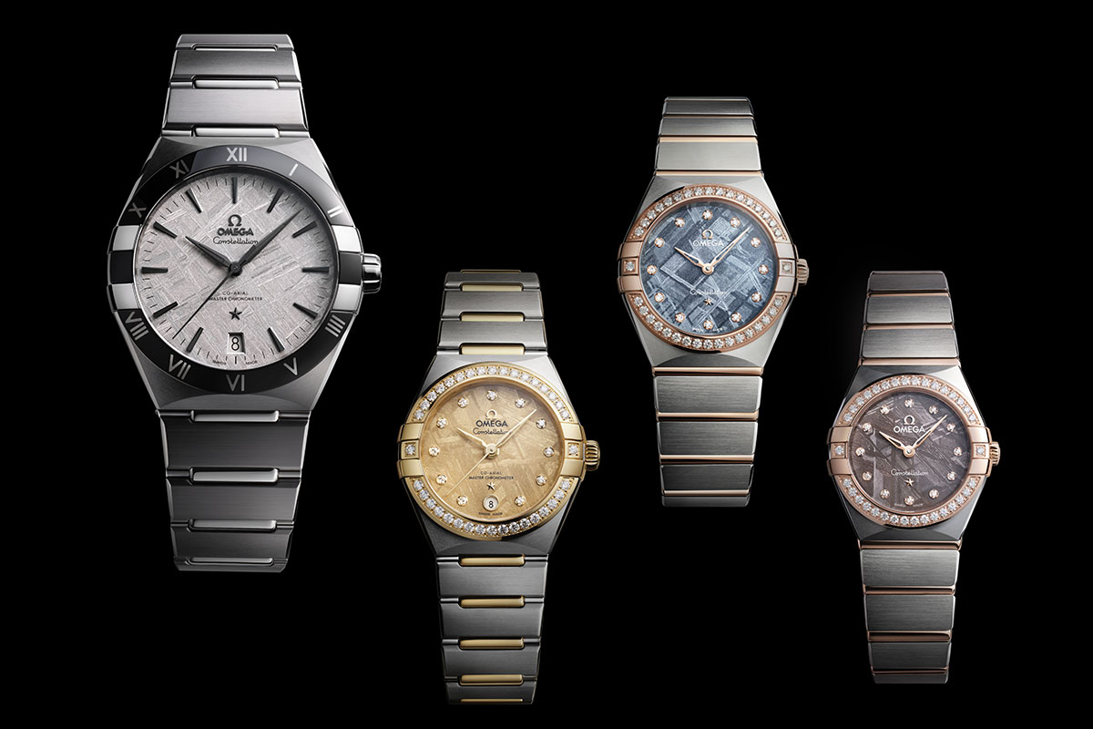 Constellation Meteorite, il colore delle rocce spaziali di Omega