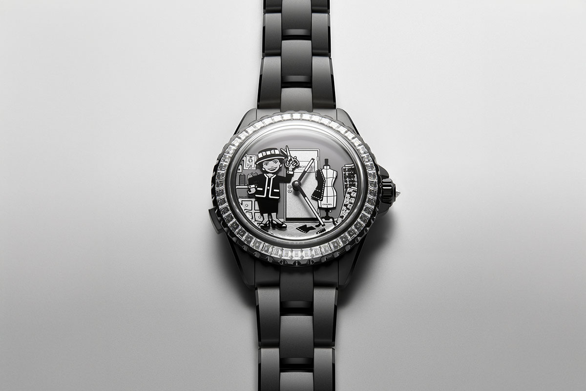 J12 Couture Workshop Automaton Caliber 6, la storia animata di Chanel
