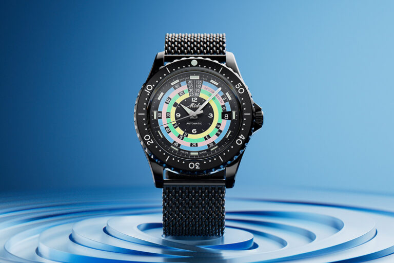 Ocean Star Decompression Timer 1961 Limited Edition: Mido in total black
