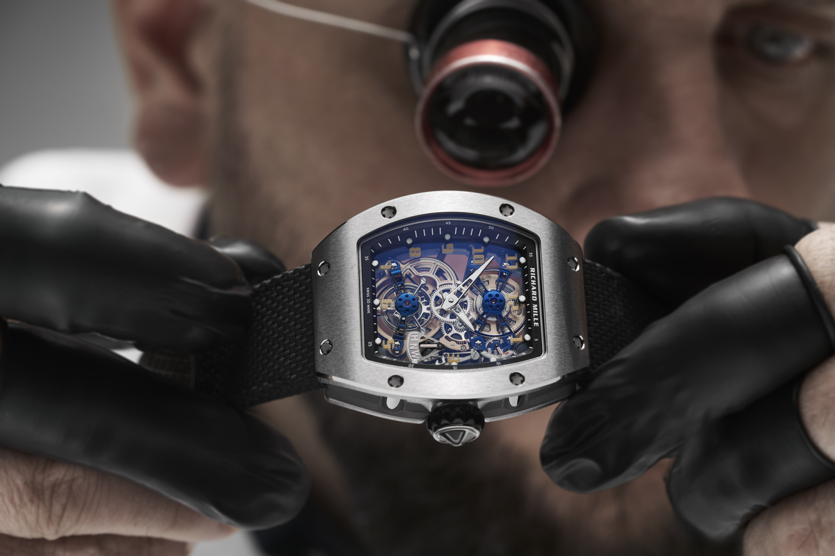 RM 17-02 Tourbillon Titanium: vecchia scuola Richard Mille