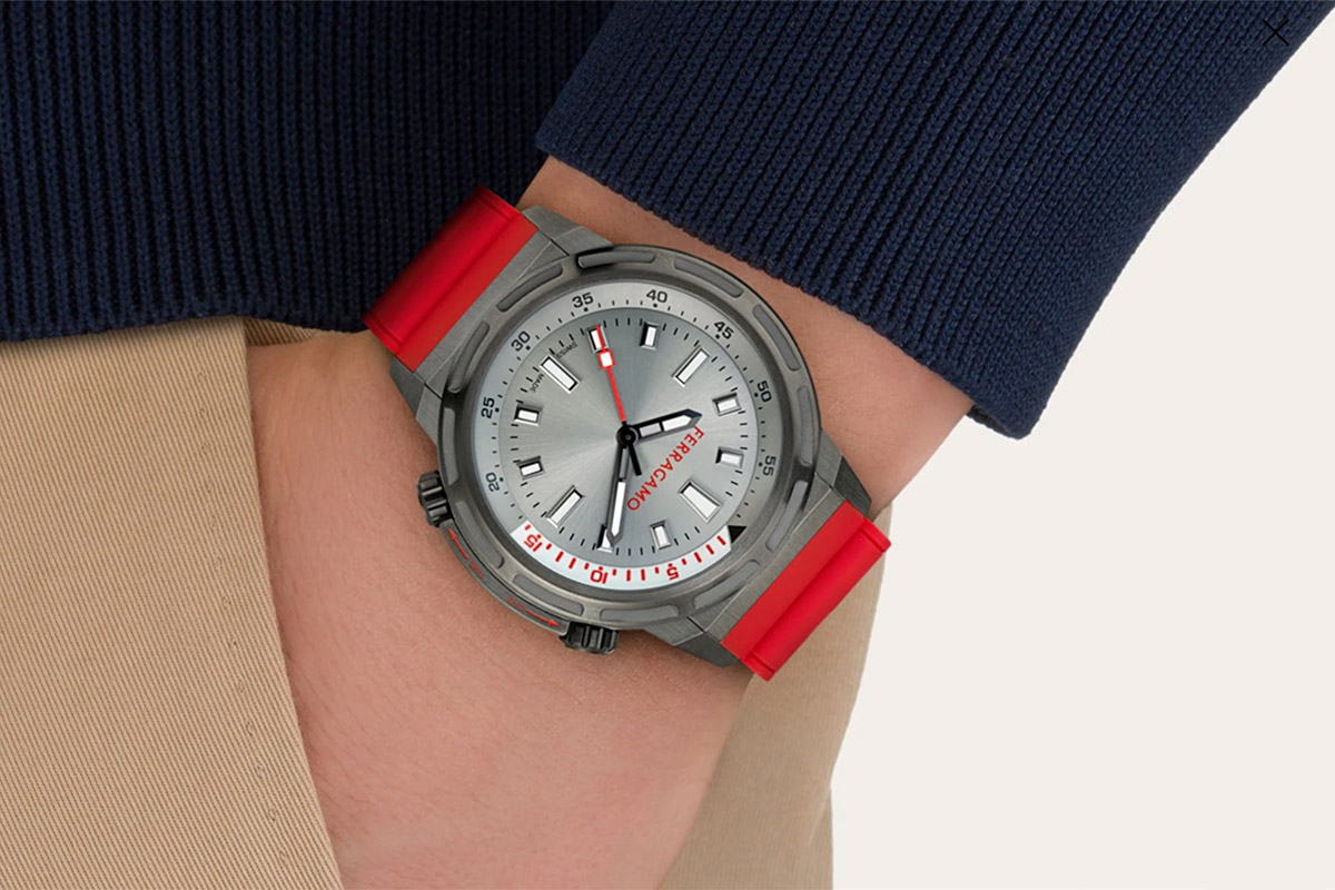 Ferragamo Sport, il subacqueo fuori dal coro