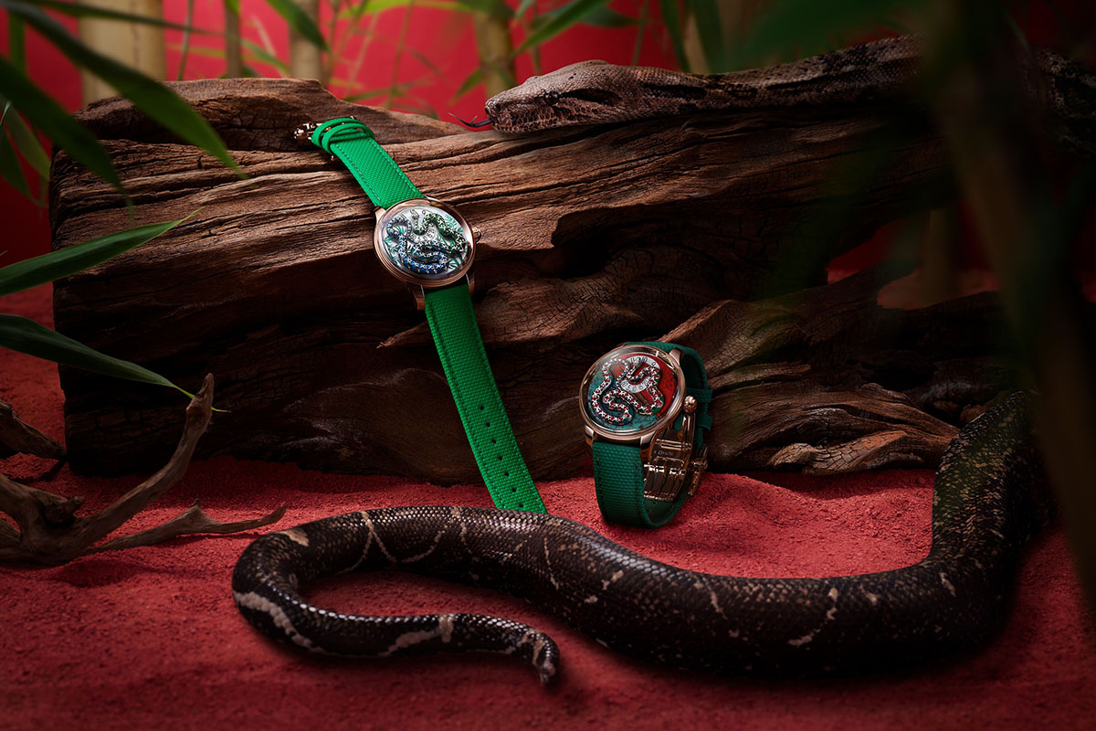 L’anno del Serpente di Legno: 18 orologi per il Capodanno cinese