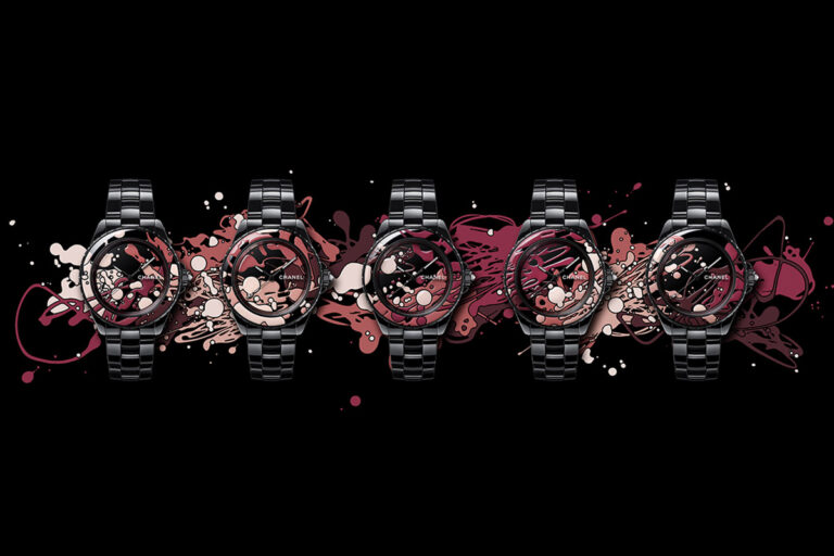 J12 “Dripping Art”: il cofanetto Chanel fra make-up e mestieri rari