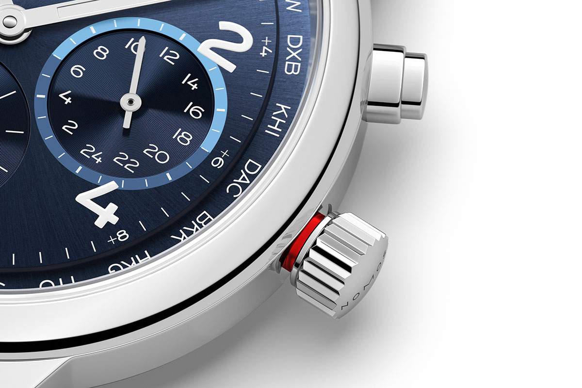 altro dettaglio del Club Sport Neomatik Worldtimer