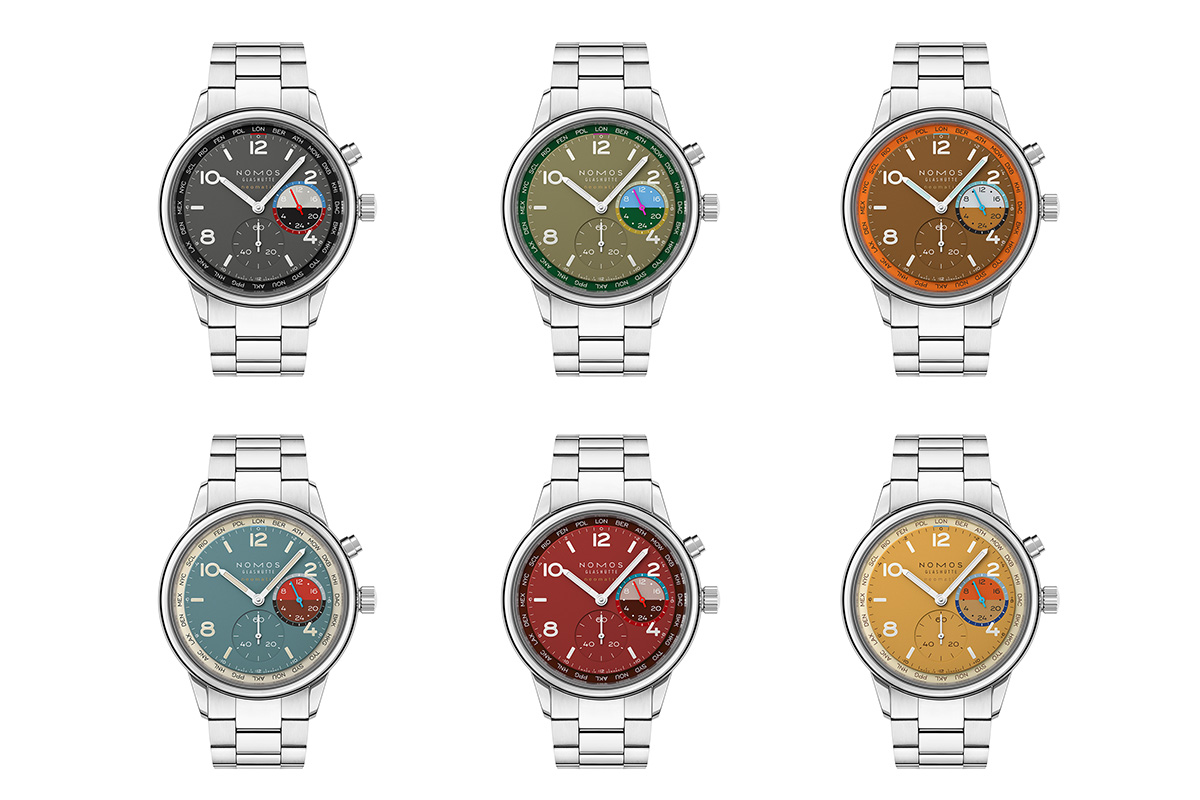Le sei edizioni limitate del Club Sport Neomatik Worldtimer