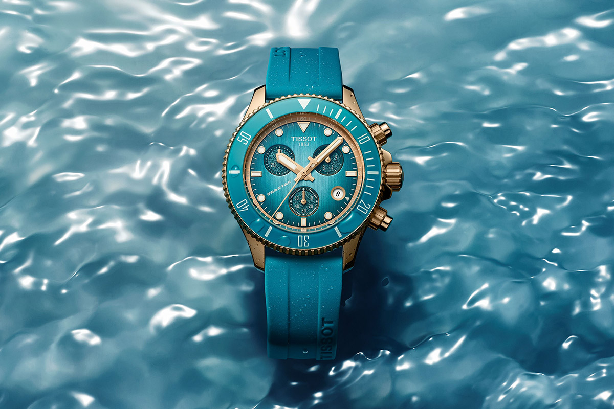Seastar 38 mm: il crono diver di Tissot si fa compatto