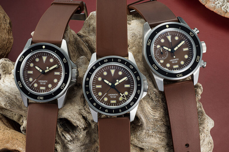 Diving Heritage Collection, i quadranti “virati” di Unimatic