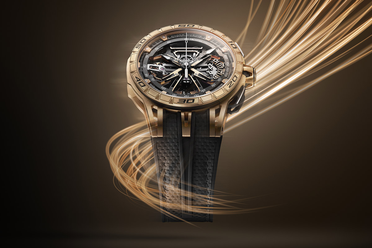 Excalibur Spider Flyback Chronograph, la tecnologia Roger Dubuis