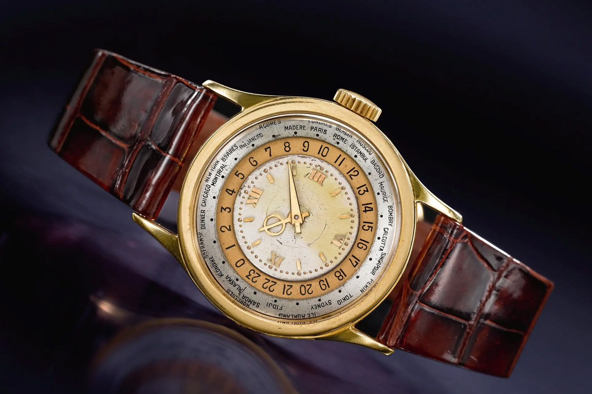 Il Patek Philippe Ref 96 HU con ora universale del 1937