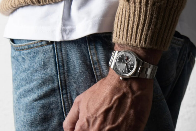 Eberhard Contodat Automatic indossato
