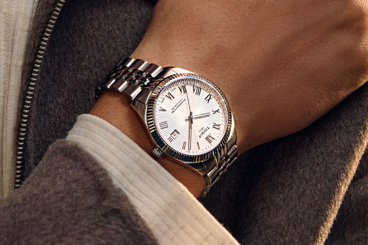 Tissot Ballade Cosc in un frame della nuova campagna