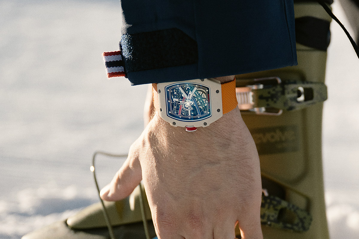 Tra le cronache dell'orologeria, il polso di Arthur de Villaucourt, nuovo testimonial Richard Mille