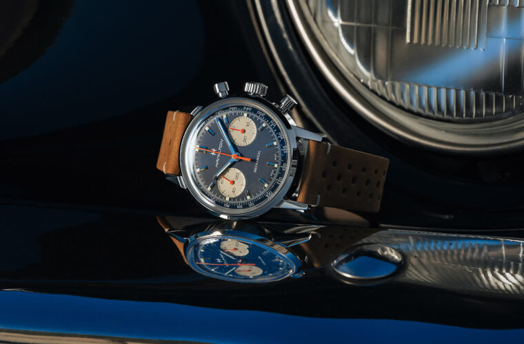 Hamilton American Classic Chronograph H con quadrante blu