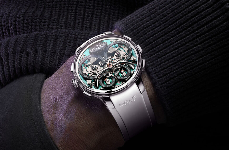 MB&F LM Sequential Flyback Evo, una delle ultime novità di alta orologeria.