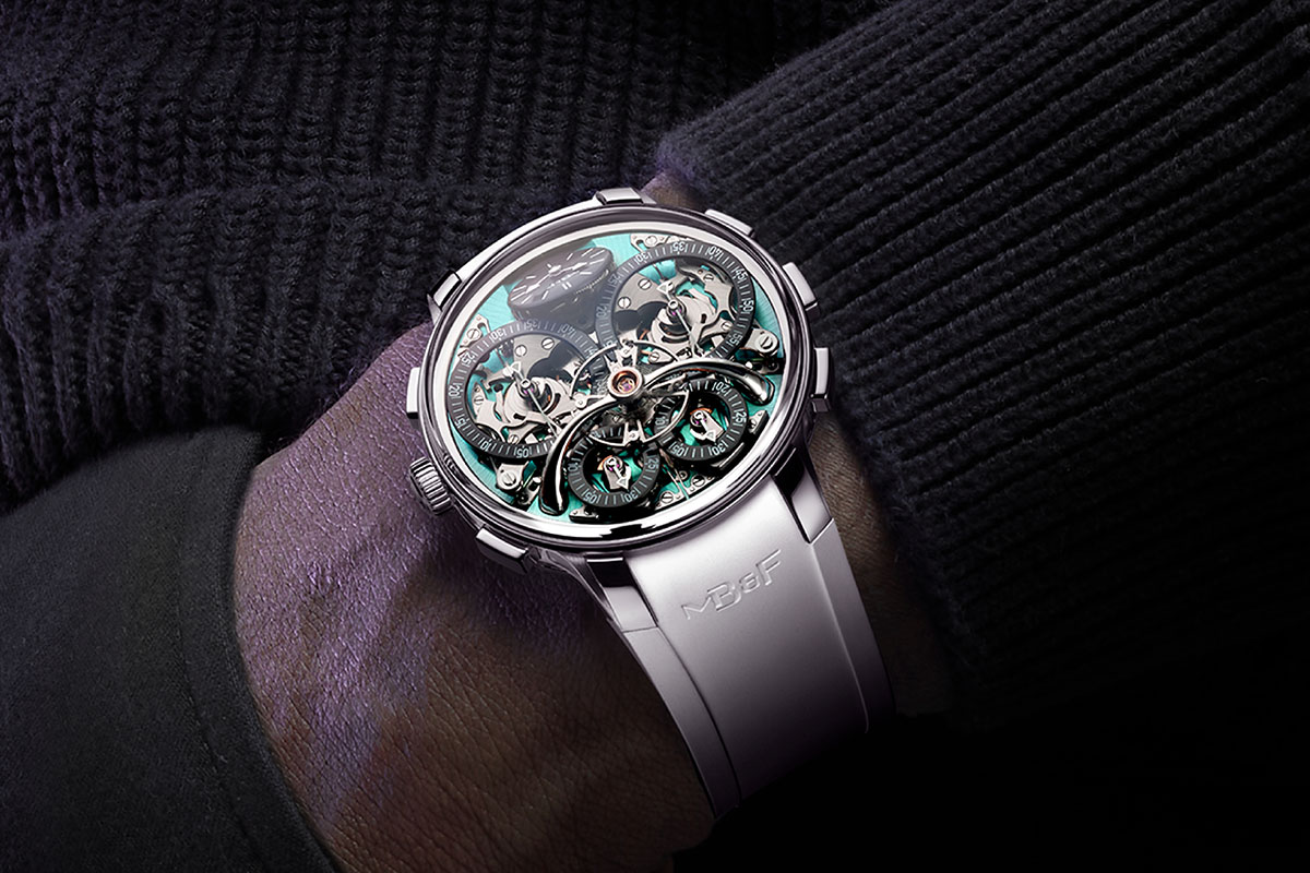 MB&F LM Sequential Flyback Evo, una delle ultime novità di alta orologeria.