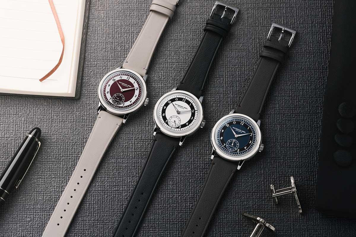 Millesime Small Seconds Tuxedo Dial: l’eleganza secondo Raymond Weil